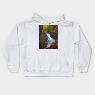 Watkins Glen Arched Bridge Kids Hoodie